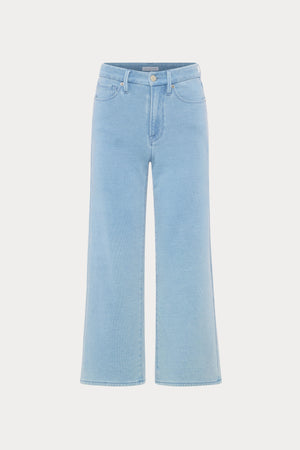 JEANIUS CROP PALAZZO | INDIGO376