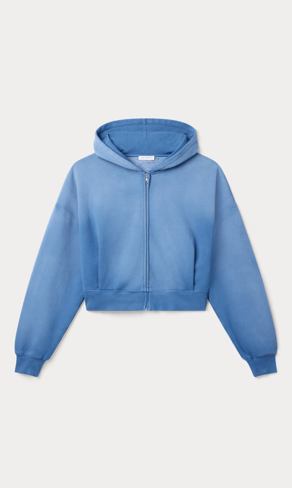 THE ZIP UP SWEATSHIRT | BLUE DRIFT