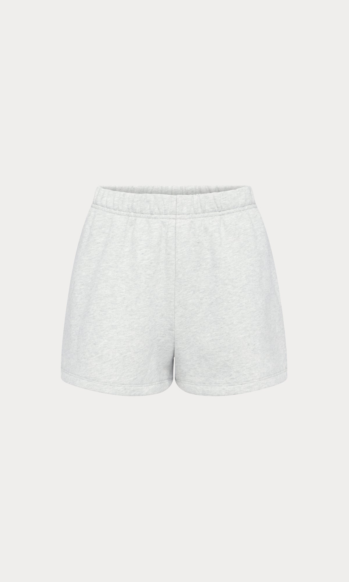 THE FLEECE SHORT | HEATHER GREY-6 | GOOD AMERICAN | MODEL_A