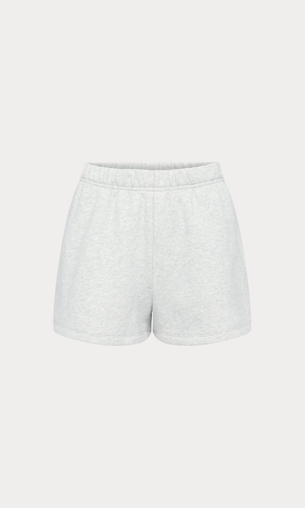 THE FLEECE SHORT | HEATHER GREY