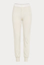 THE FRENCH TERRY BUTTON FRONT LEGGING | OATMEAL HEATHER-7 | GOOD AMERICAN | FLAT