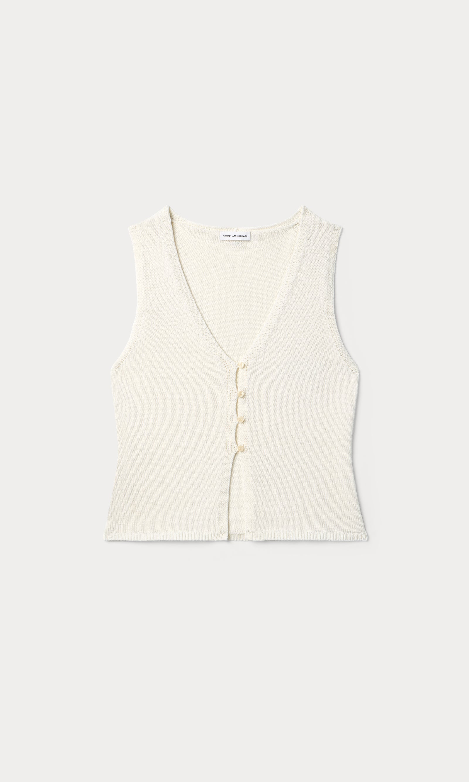 THE KNIT VEST | WHITE001