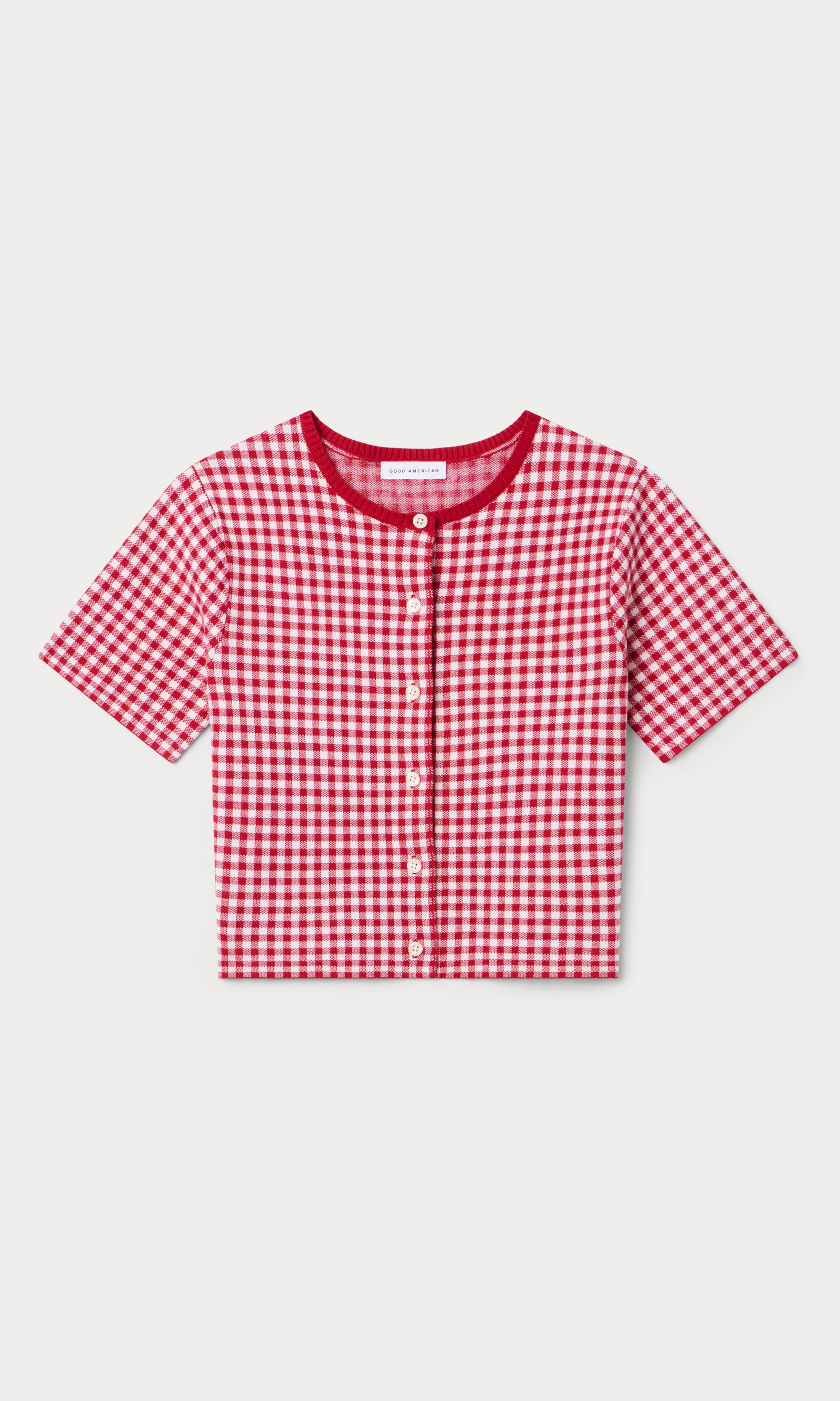 THE KEEPSAKE CARDIGAN | CHERRY GINGHAM