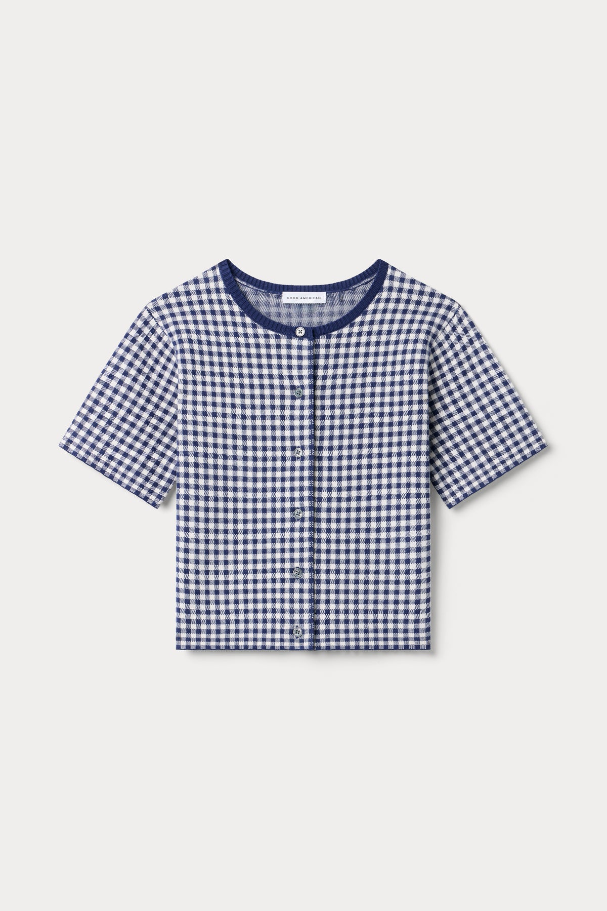 THE KEEPSAKE CARDIGAN | NAVY GINGHAM