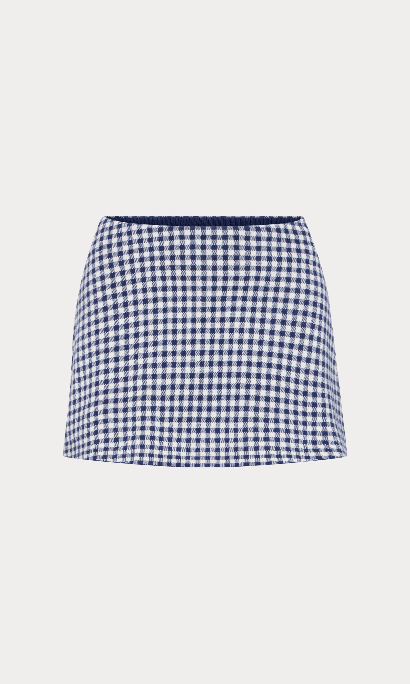 THE KEEPSAKE SKORT | NAVY GINGHAM