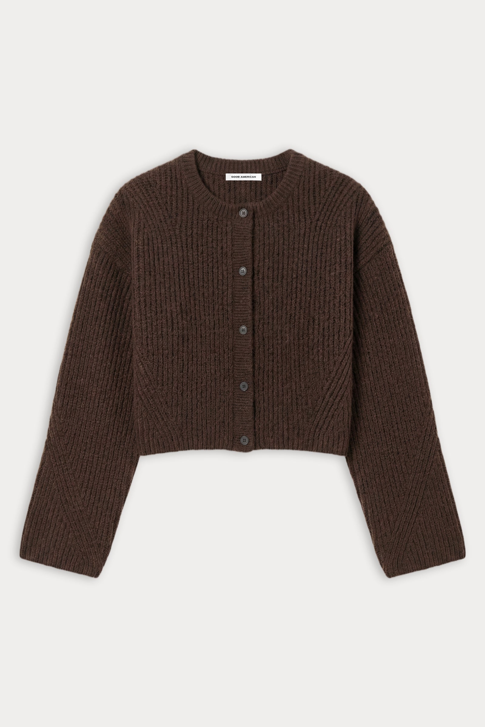 THE CHUNKY KNIT CARDIGAN | ESPRESSO