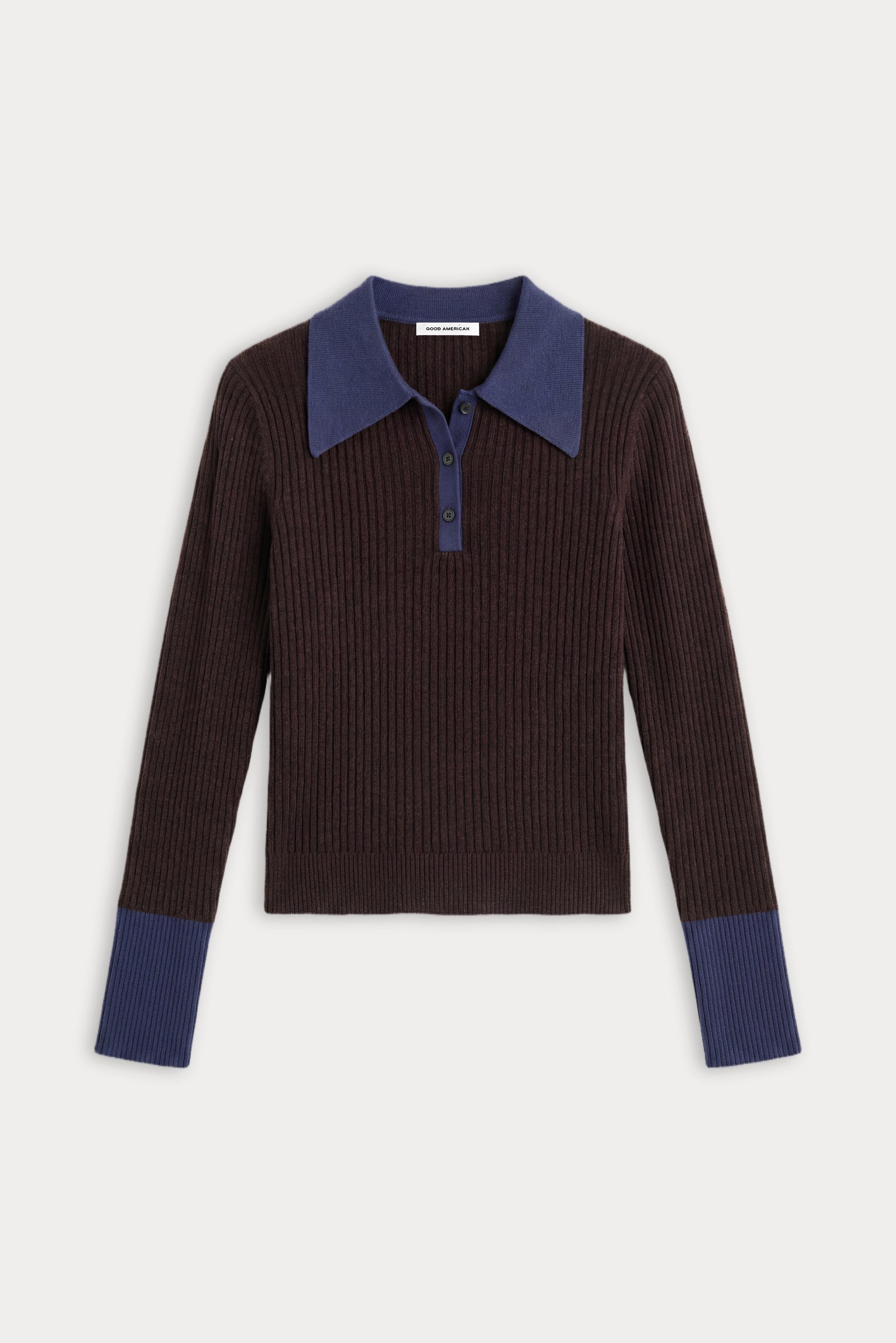 THE KNIT POLO SWEATER | ESPRESSO