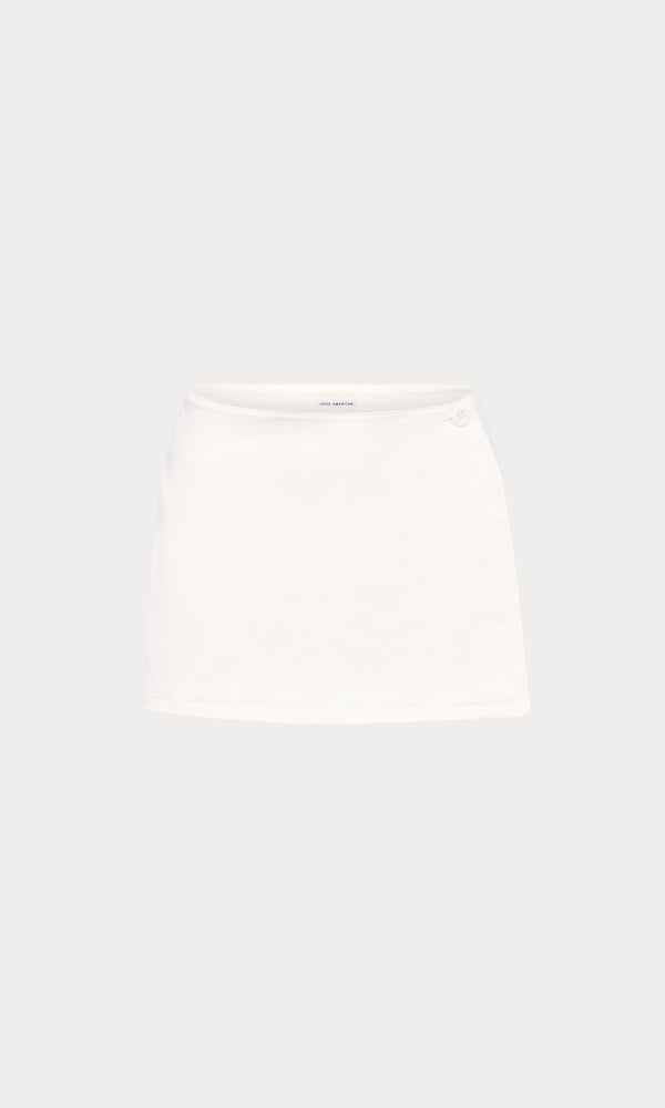 THE WRAPPED SKORT | WHITE001
