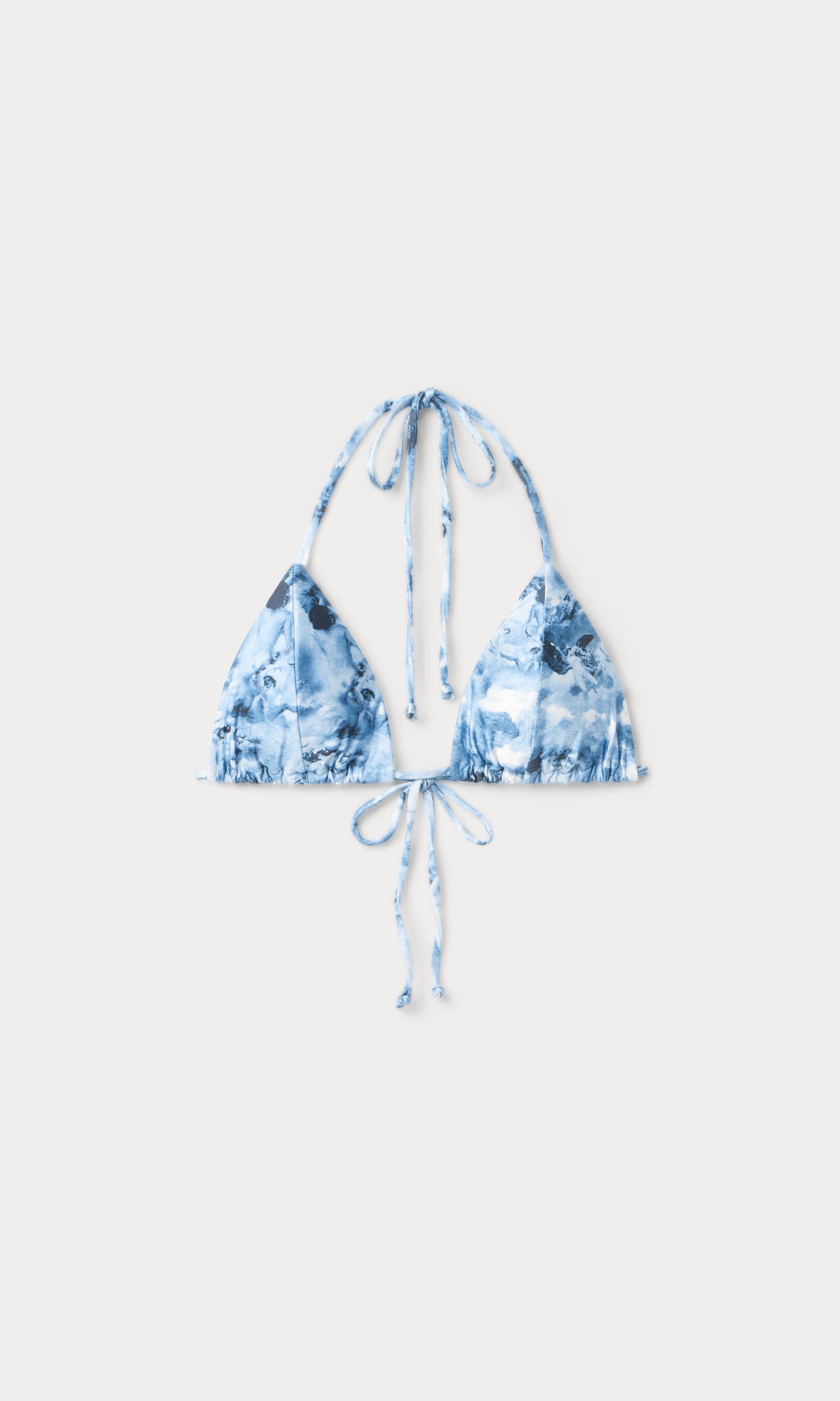 PRINT STRING BIKINI TOP | BLUE ANGEL PRINT