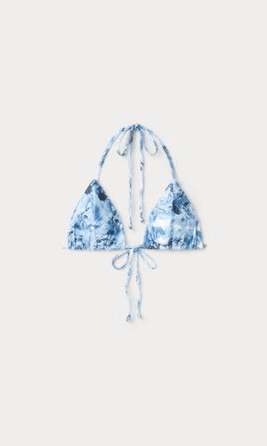 PRINT STRING BIKINI TOP | BLUE ANGEL PRINT
