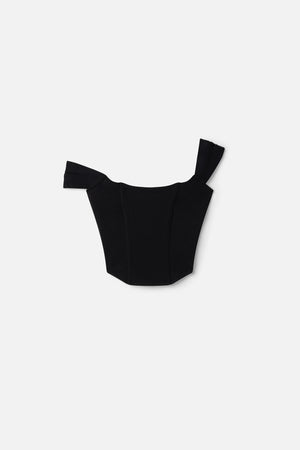 DOLLY SUPER STRETCH CORSET TOP | BLACK001