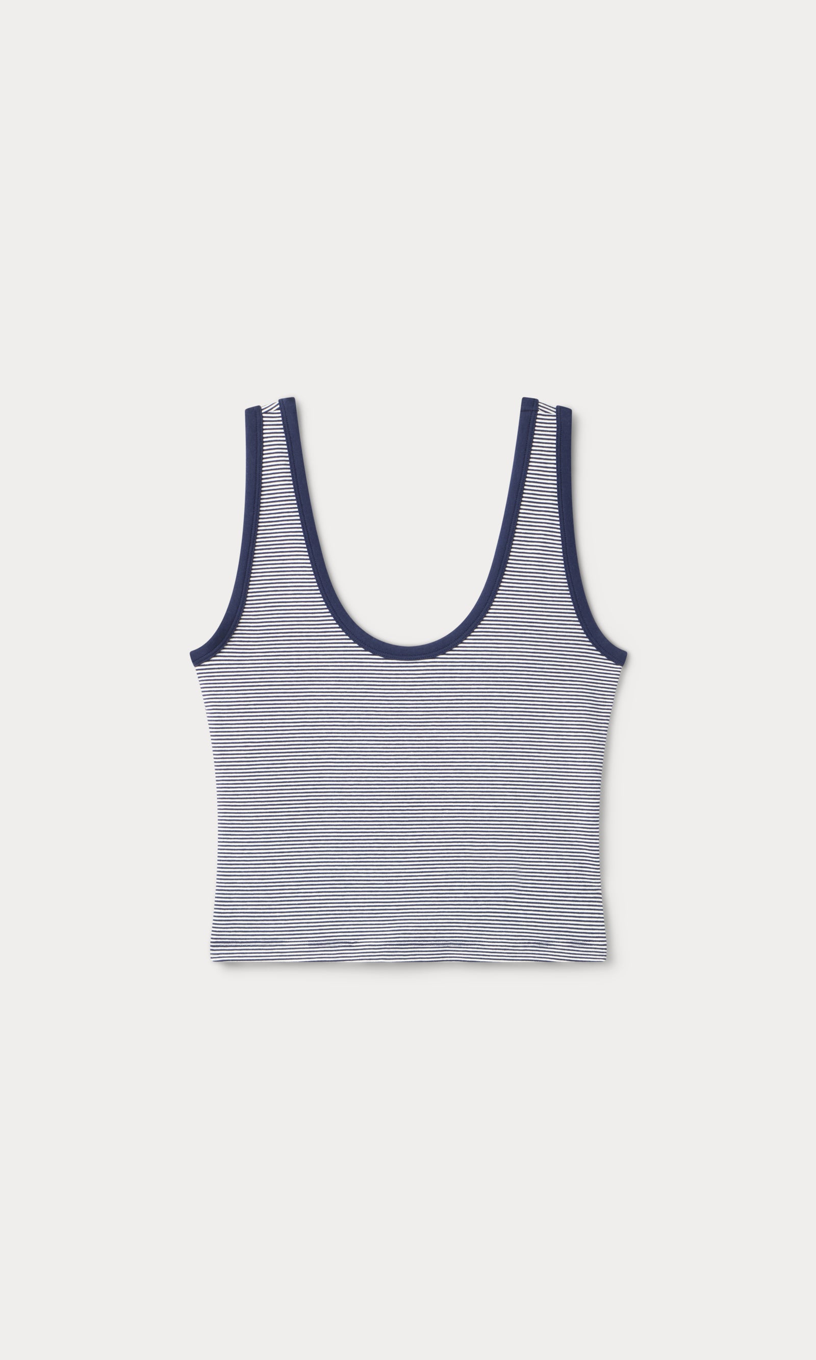 SUPER STRETCH RINGER TANK | HORIZON STRIPE