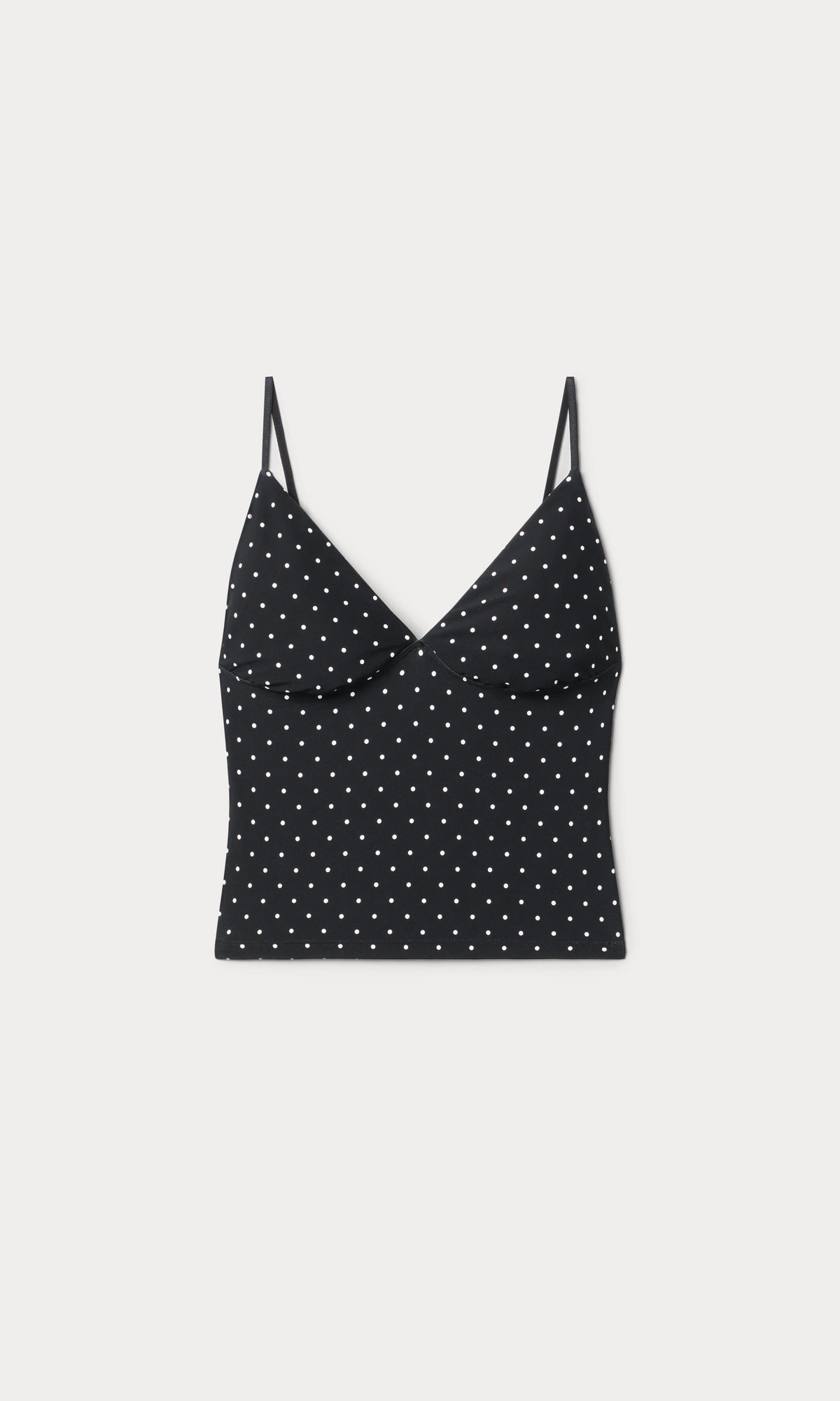 THE WEIGHTLESS SCULPTING MODERN TANK | MINI DOT BLACK-5 | GOOD AMERICAN | MODEL_A