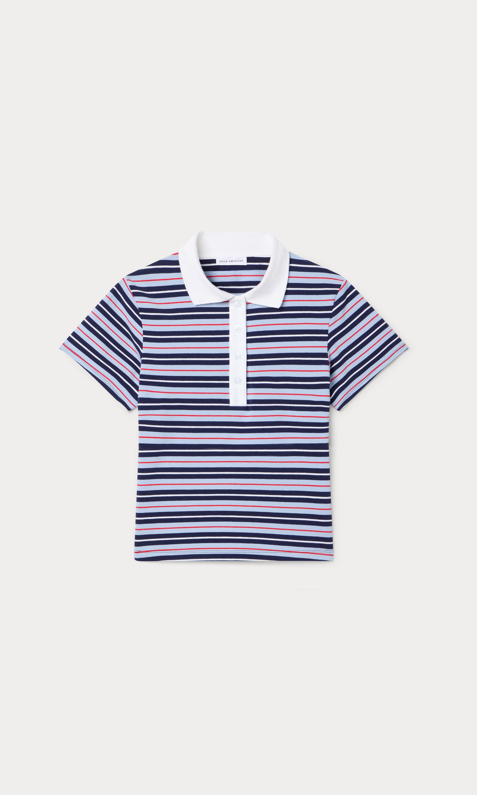 THE EASY POLO | AMERICANA HORIZONTAL STRIPE