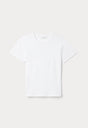 THE RIB BABY TEE | WHITE001-6 | GOOD AMERICAN | FLAT