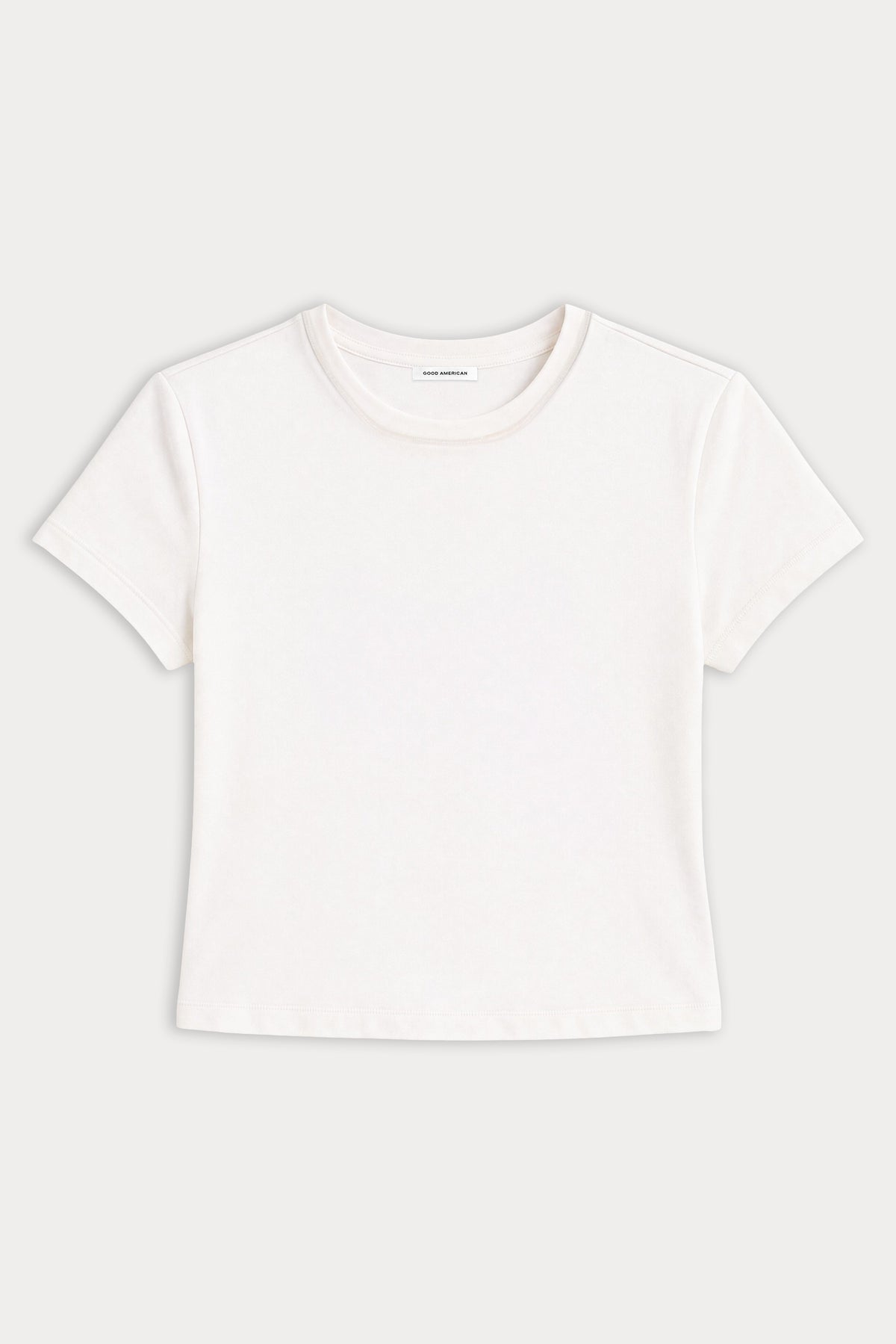 THE CAP SLEEVE TEE | WHITE001-5 | GOOD AMERICAN | MODEL_A