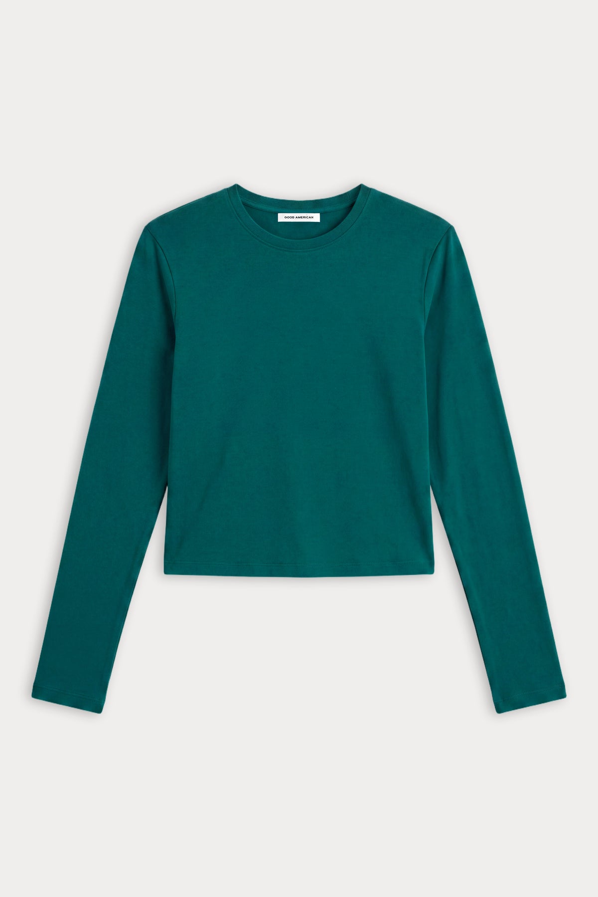 THE LONG SLEEVE BABY TEE | FOREST GREEN