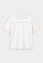 THE GYM TEE | CHALK-8 | GOOD AMERICAN | MODEL_A