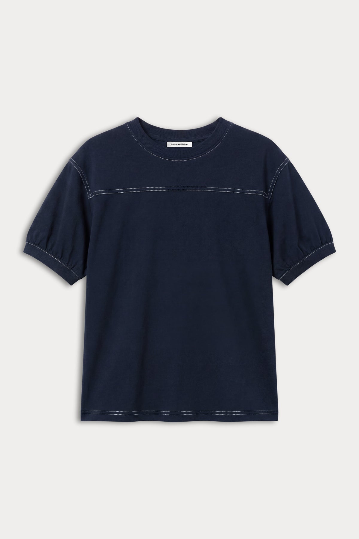 THE GYM TEE | NEW NAVY002-5 | GOOD AMERICAN | MODEL_A