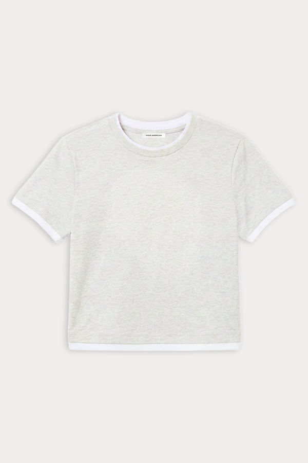 THE LAYERED TEE | VINTAGE GREY