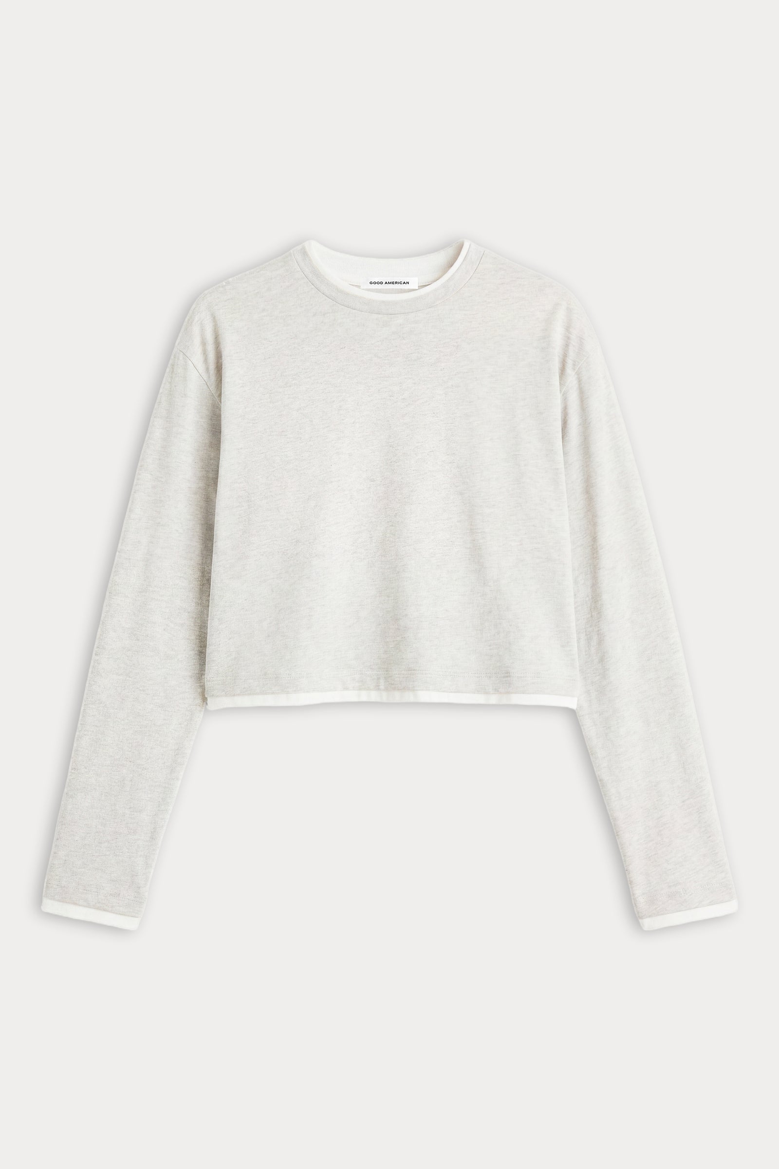 THE LONG SLEEVE LAYERED TEE | VINTAGE GREY