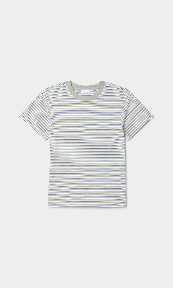 THE OVERSIZED TEE | CLASSIC STRIPE MOSSWELL