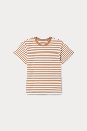 THE OVERSIZED TEE | CLEAN STRIPE HEARTH