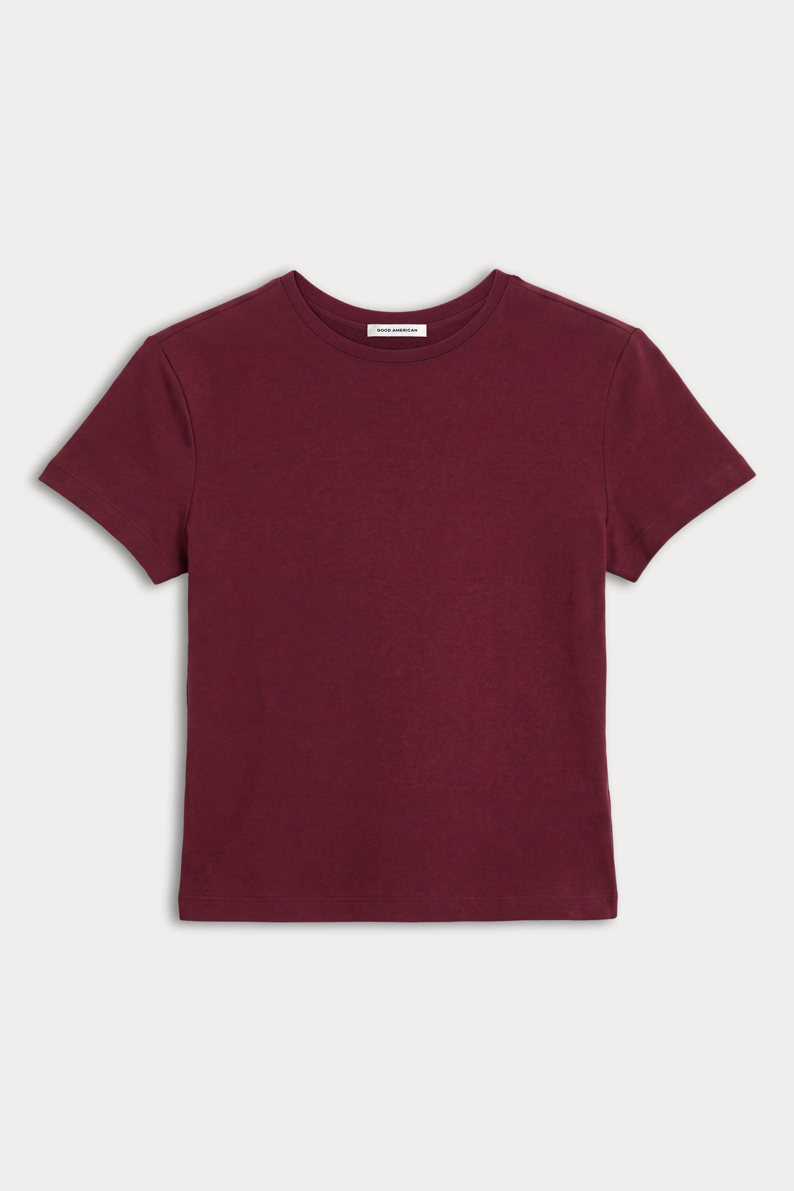 THE BABY TEE | BERRY NOIR-5 | GOOD AMERICAN | FLAT