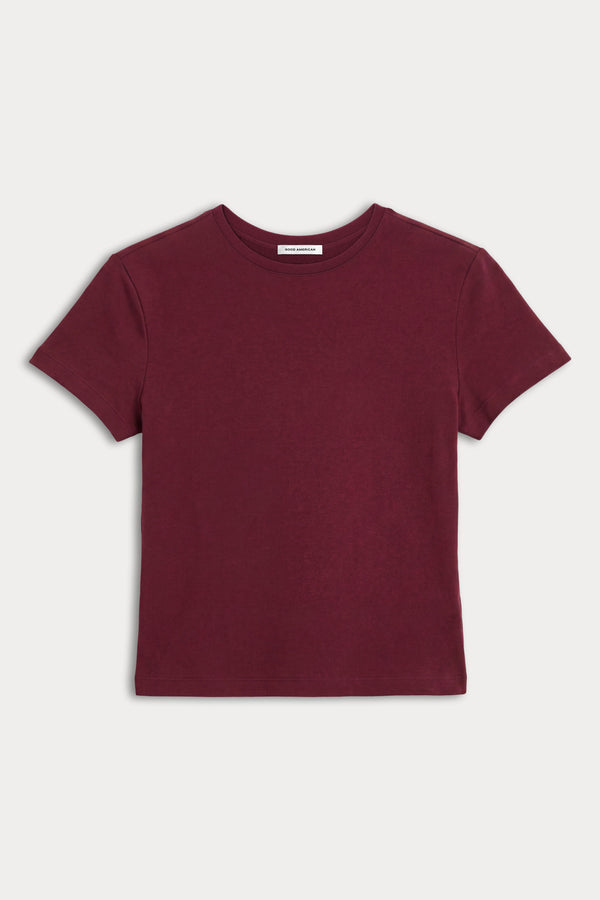 THE BABY TEE | BERRY NOIR-5 | GOOD AMERICAN | FLAT