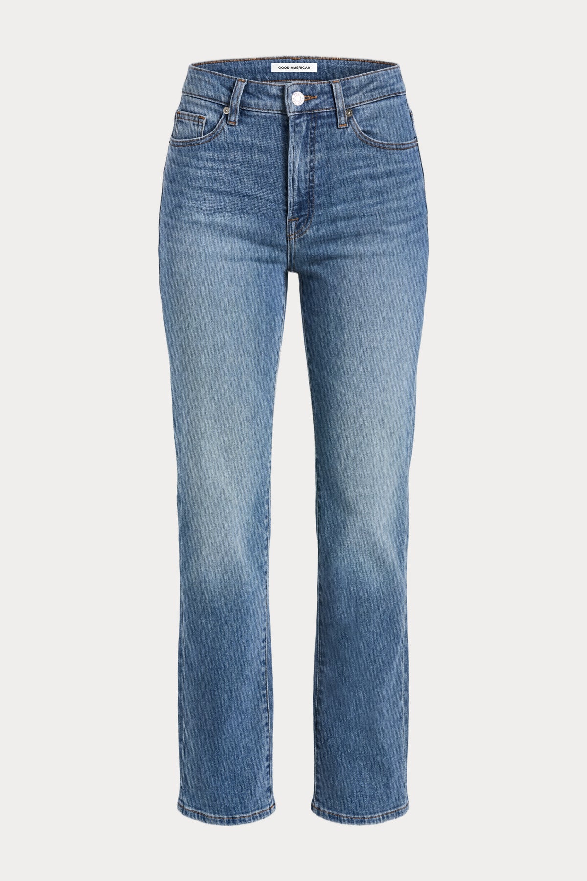 GOOD TRUE STRAIGHT JEANS | STILL-7 | GOOD AMERICAN | FLAT