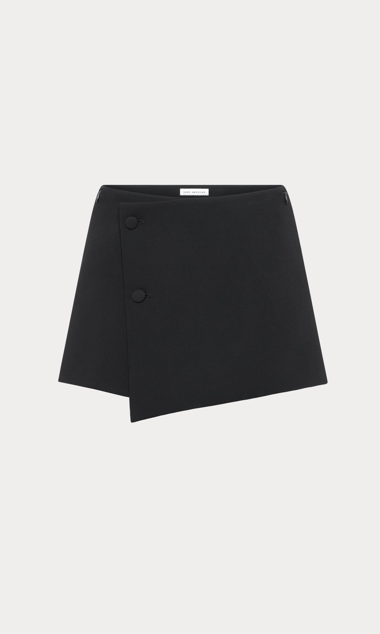 LUXE SUITING SKORT | BLACK001