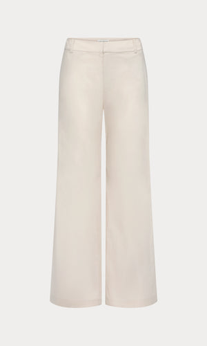 THE WIDE LEG LINEN TROUSER | LINO