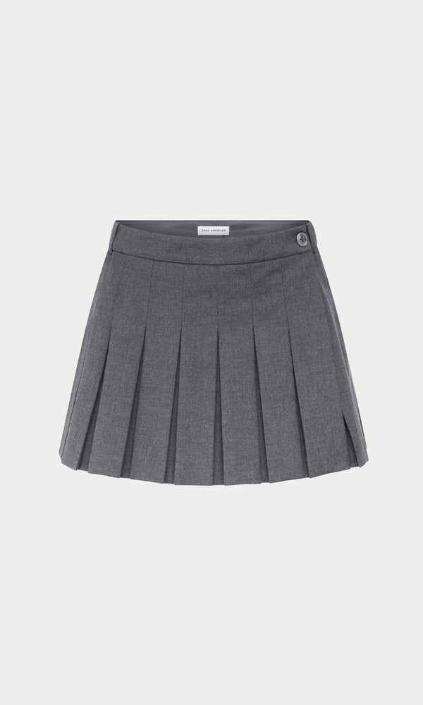 THE PLEATED SKORT | ASH