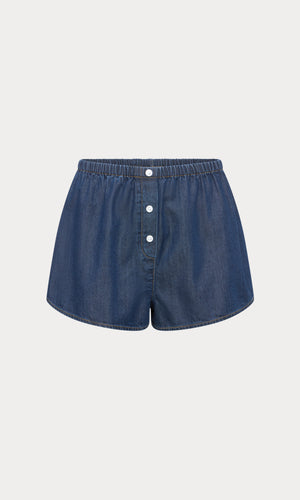 DENIM BOXER SHORTS | INDIGO1187