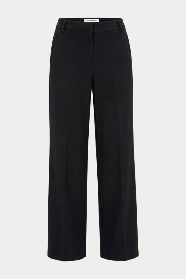 THE LOW RISE STRAIGHT LEG TROUSER | BLACK001