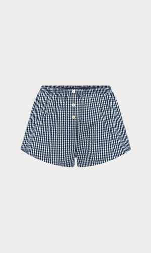 THE SEERSUCKER PULL ON SHORT | HORIZON GINGHAM SMALL