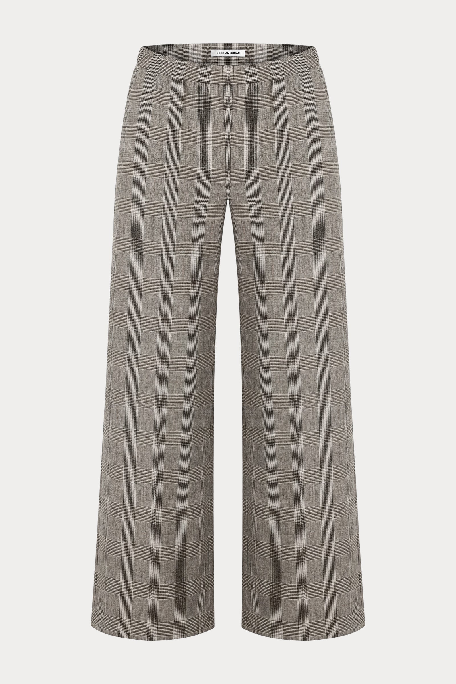 THE PULL ON TROUSER | MINI PLAID