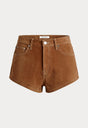 THE BETTER THAN SUEDE MICRO SHORT | CAFE CLAY-7 | GOOD AMERICAN | GHOST