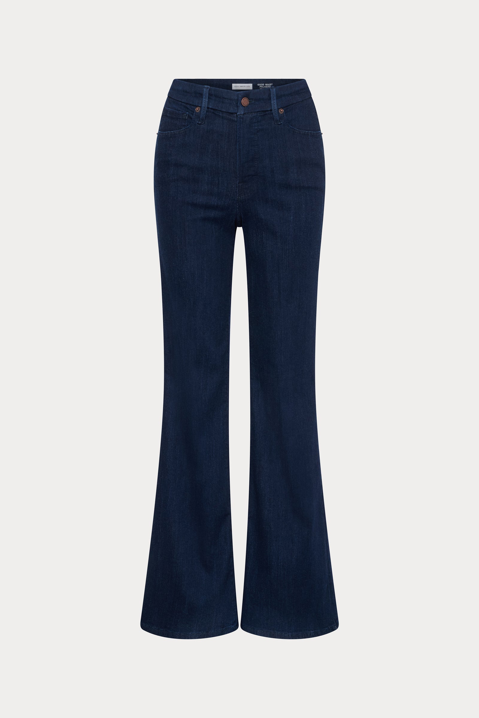 GOOD WAIST PALAZZO JEANS | INDIGO1153
