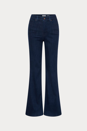 GOOD WAIST PALAZZO JEANS | INDIGO1153