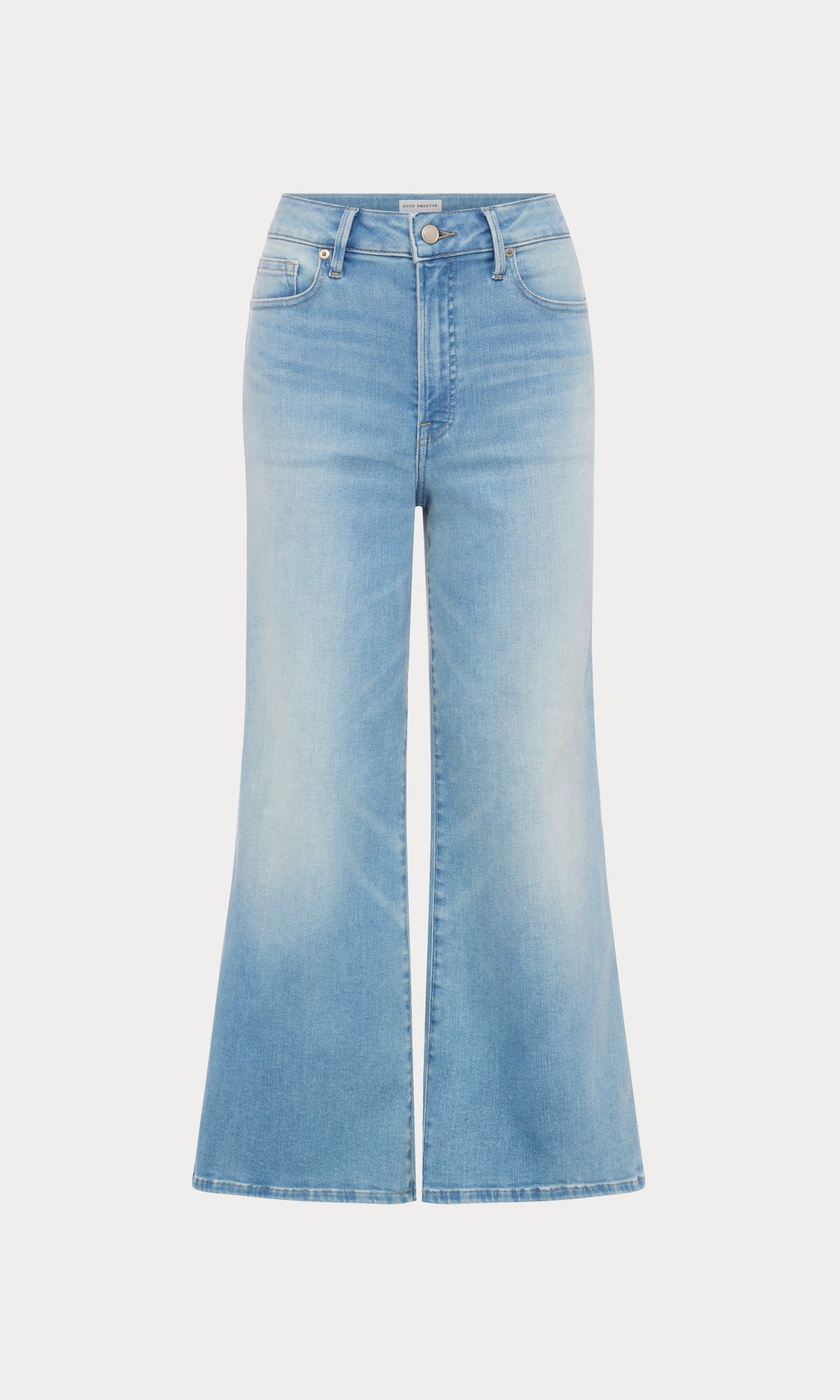 SOFT TECH GOOD WAIST PALAZZO CROPPED JEANS | INDIGO1225