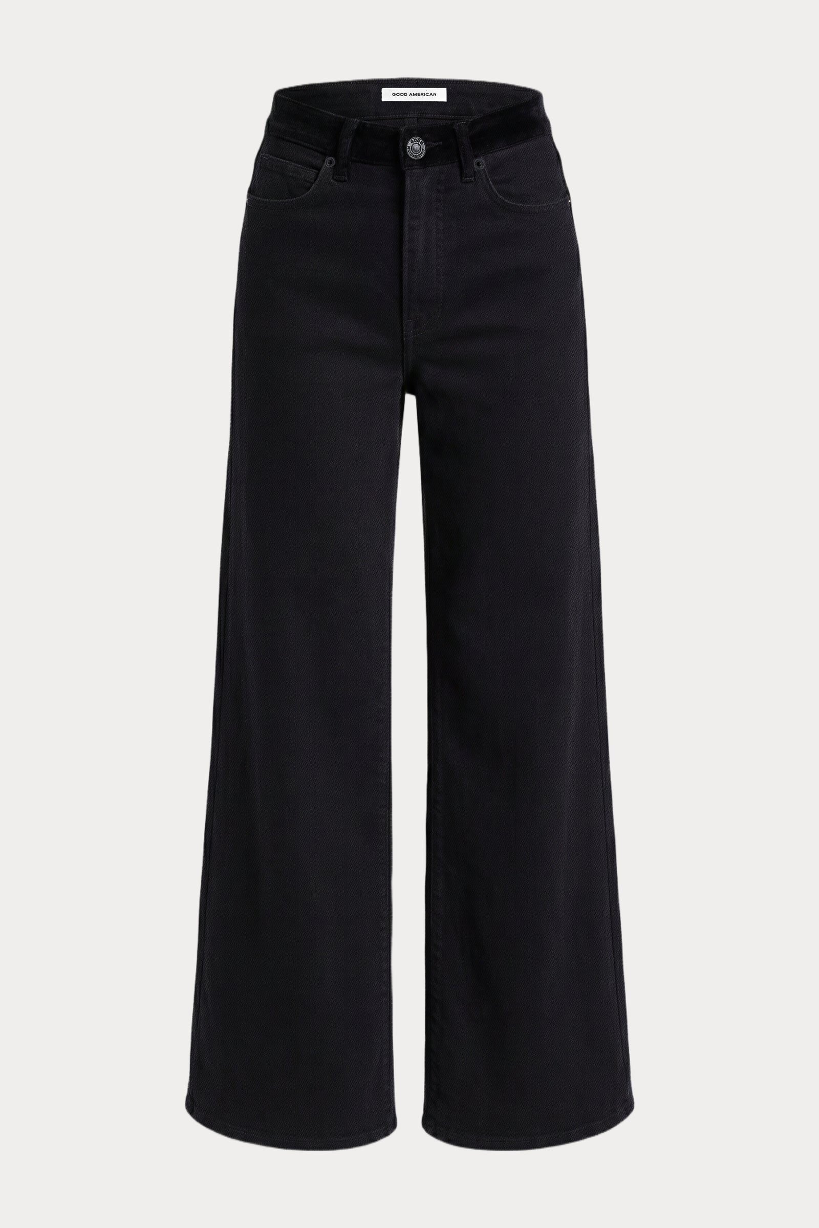 GOOD WAIST PALAZZO JEANS | BLACK001