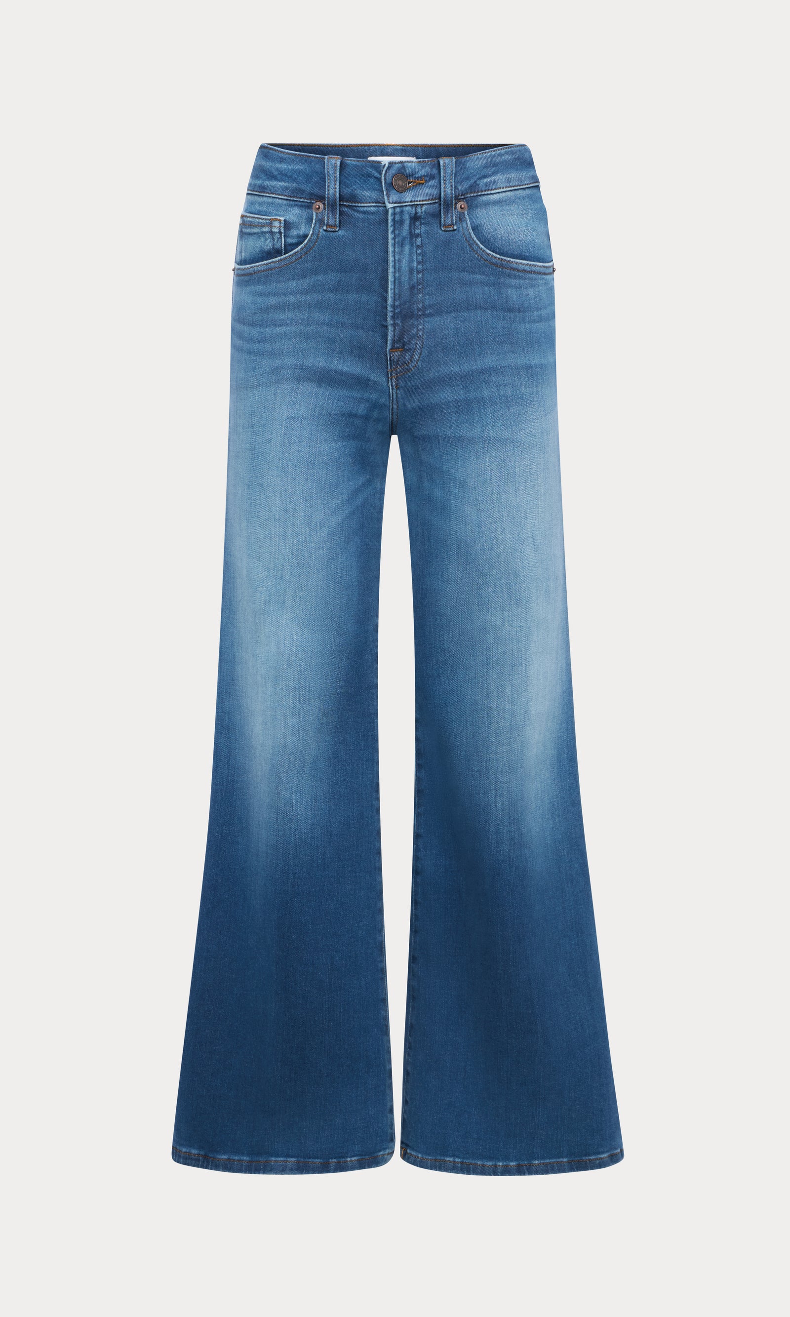 SOFT TECH GOOD WAIST PALAZZO JEANS | INDIGO1233