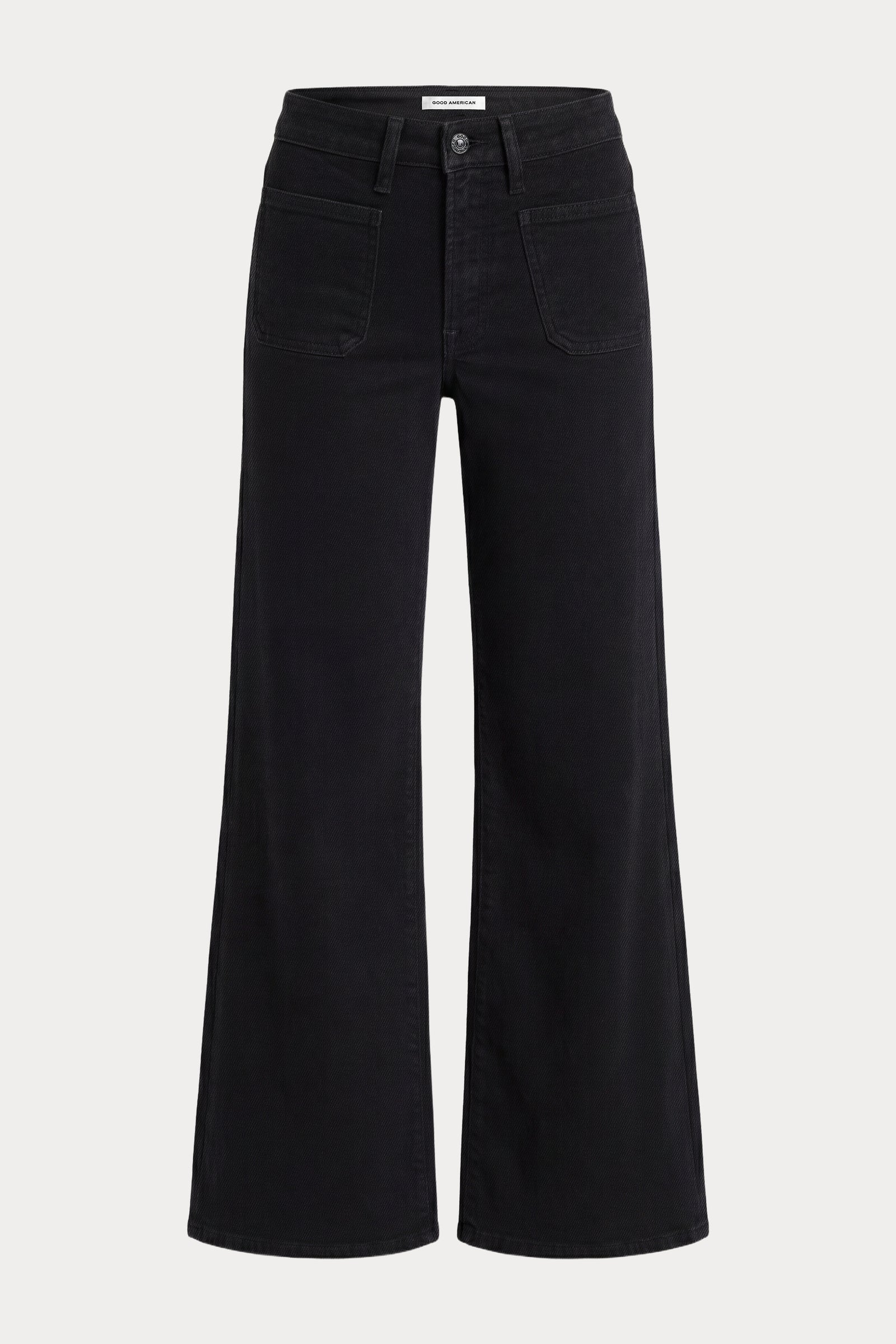 GOOD WAIST PALAZZO JEANS | BLACK001