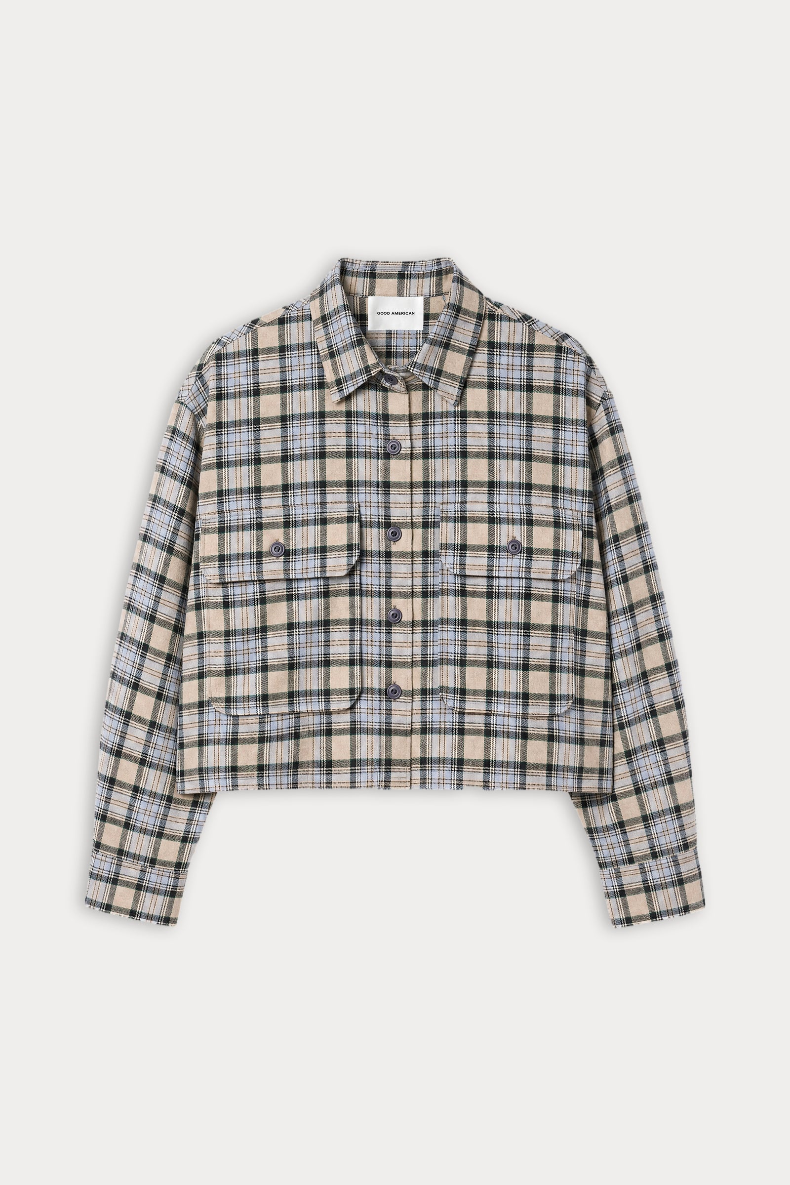 THE PATCH POCKET SHIRT | TAN PLAID