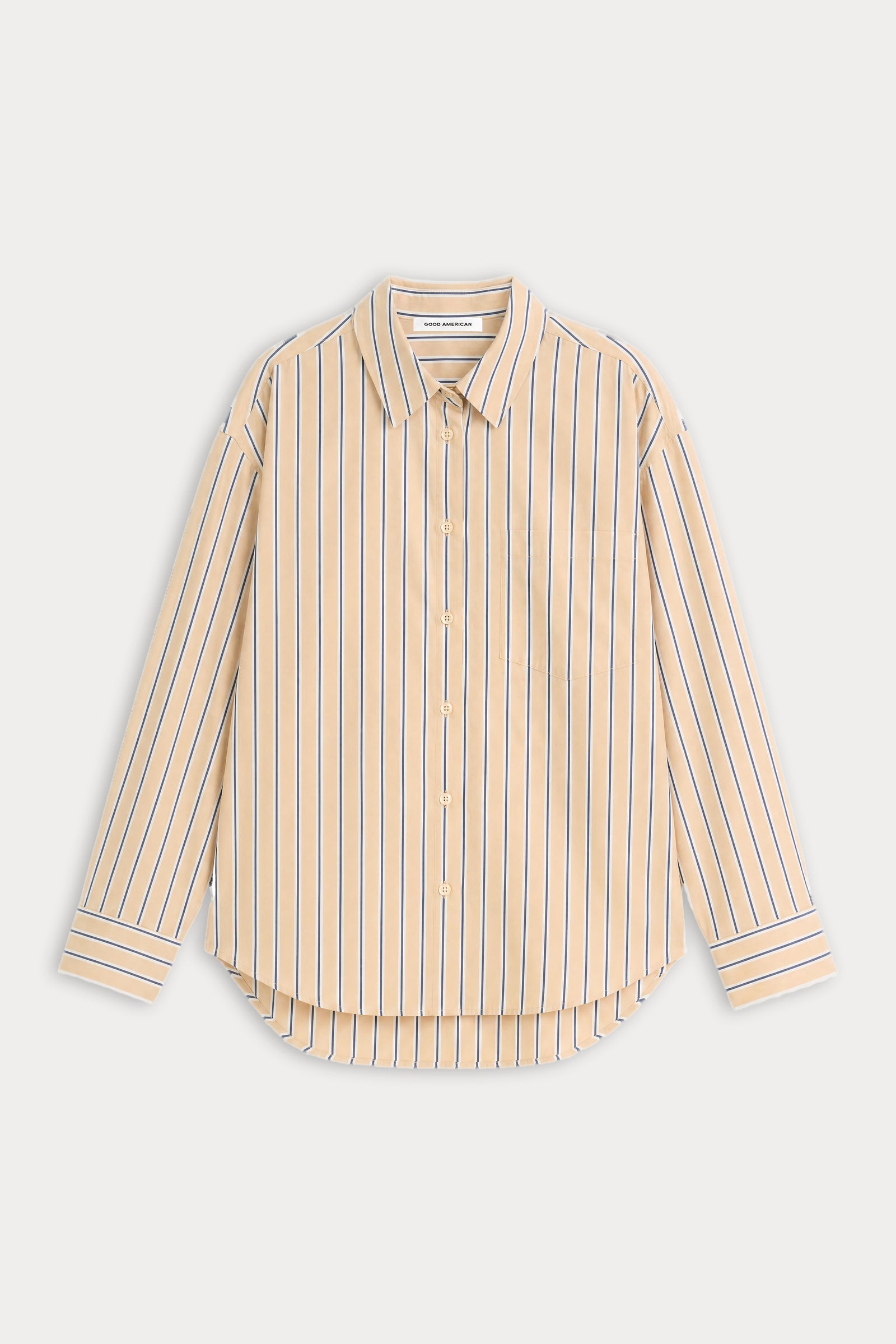 THE POPLIN EASY SHIRT | DUNE MULTI STRIPE