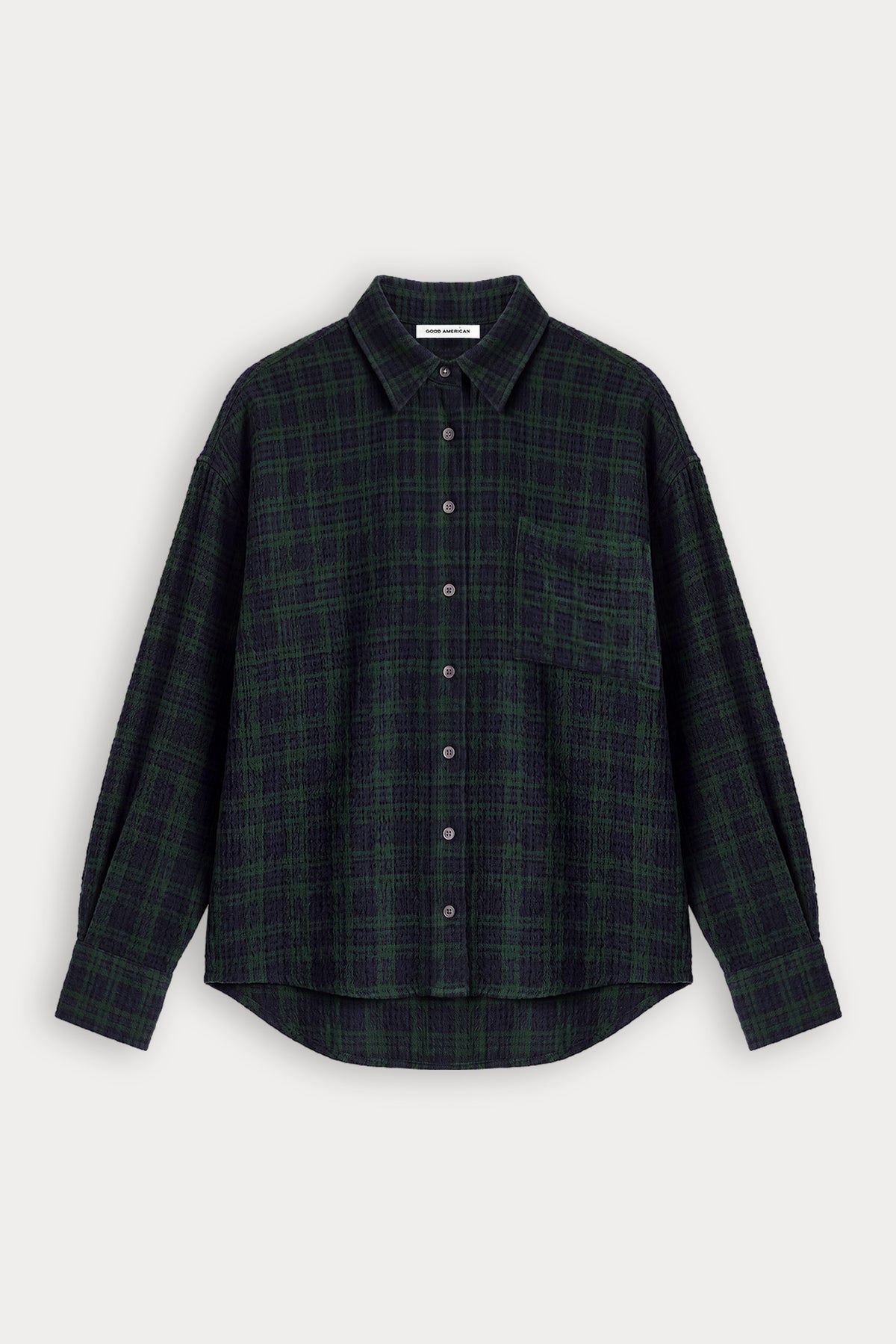 THE CRINKLE EASY SHIRT | FOREST PLAID