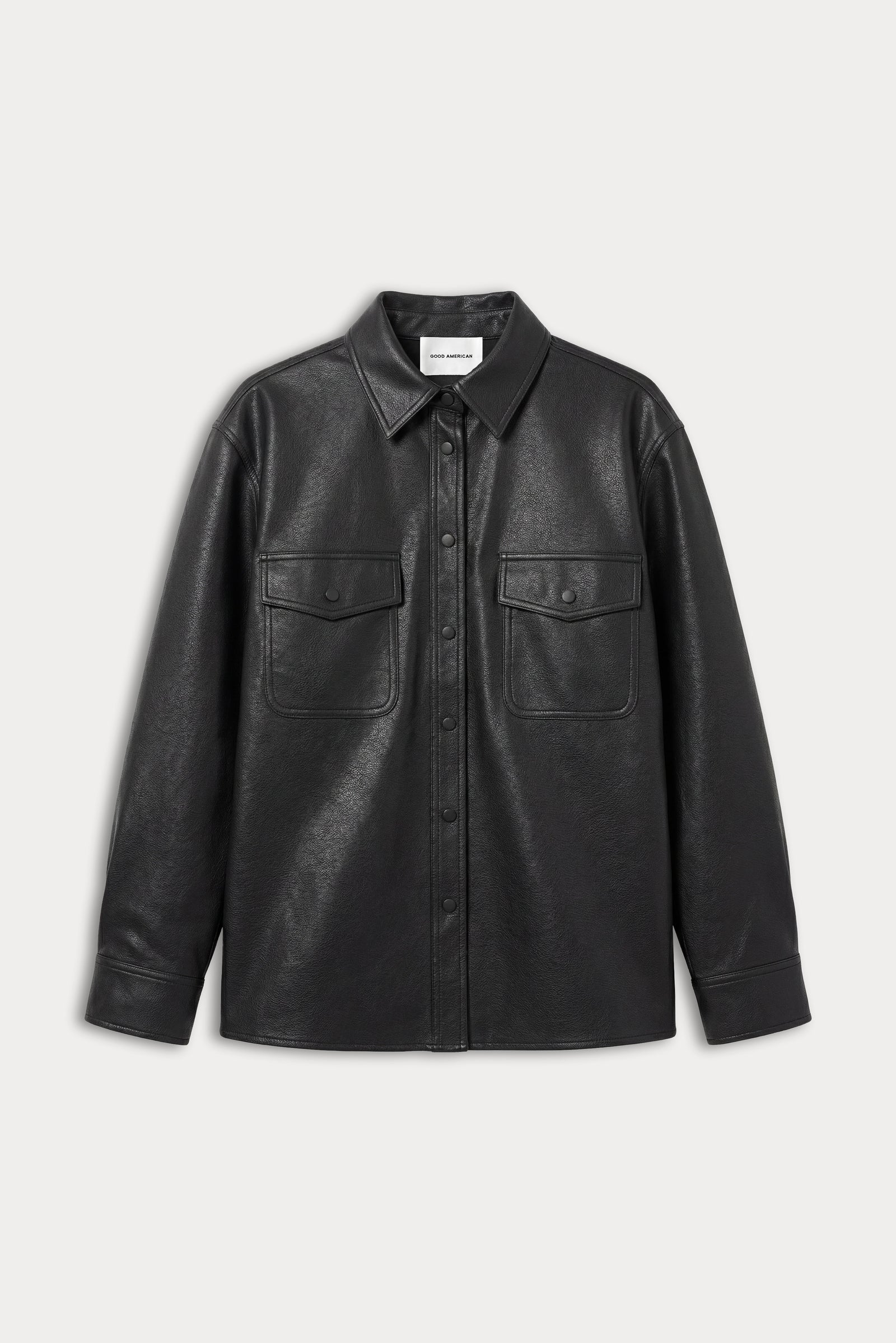 THE BETTER THAN LEATHER CLASSIC SHIRT | BLACK001