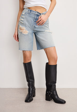 GOOD EXTREME BARREL SHORTS | INDIGO809
