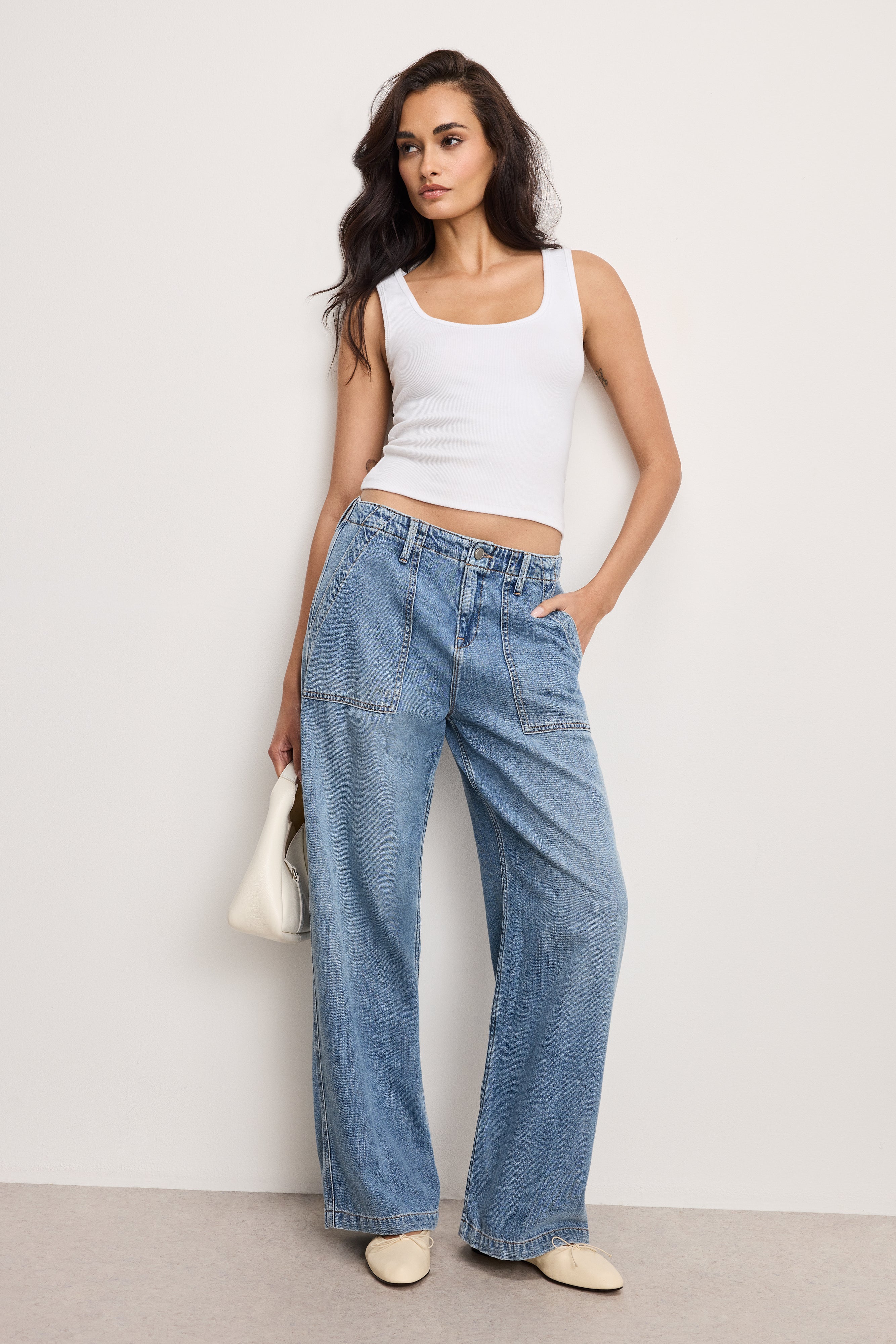 LITE LINEN DENIM PANTS | INDIGO786 – GOOD AMERICAN